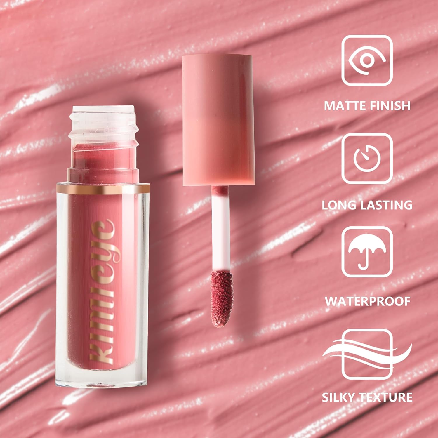 Women's Waterproof Long Lasting Non-Stick Cup Not Fade Nude 12 Pieces Velvet Matte Liquid Lipstick Set